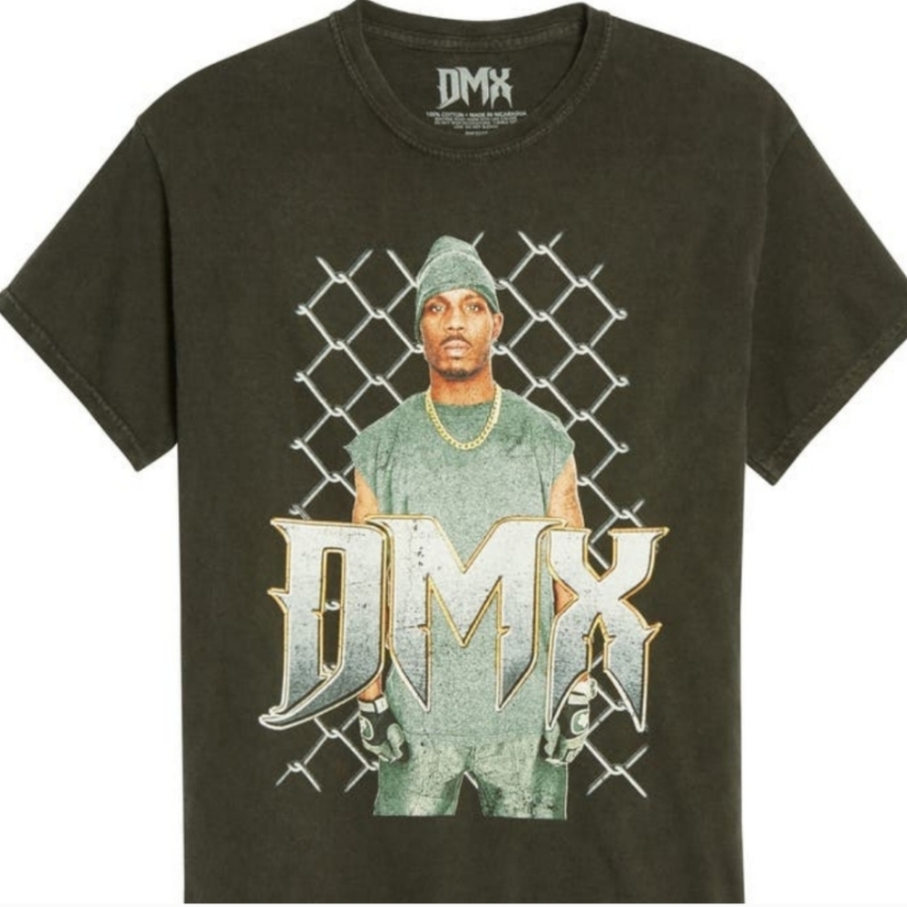 Dmx cotton graphic t-shirt